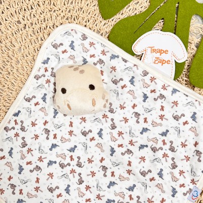 Naninha Enxoval - Dinossauro Baby - Areia